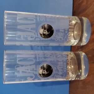 Jack Daniel's Whiskey Glasses - New never used Tall Boy Highball